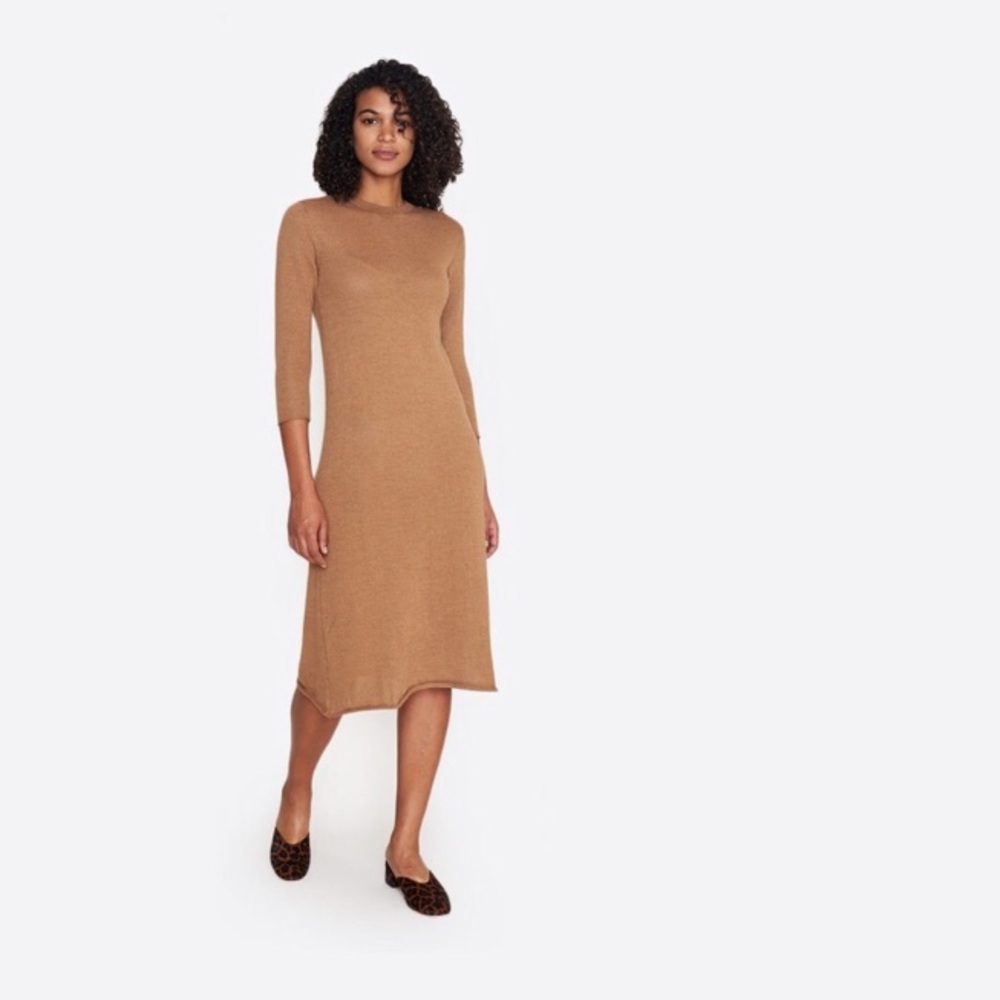 Han Starnes alpaca knit maxi dress